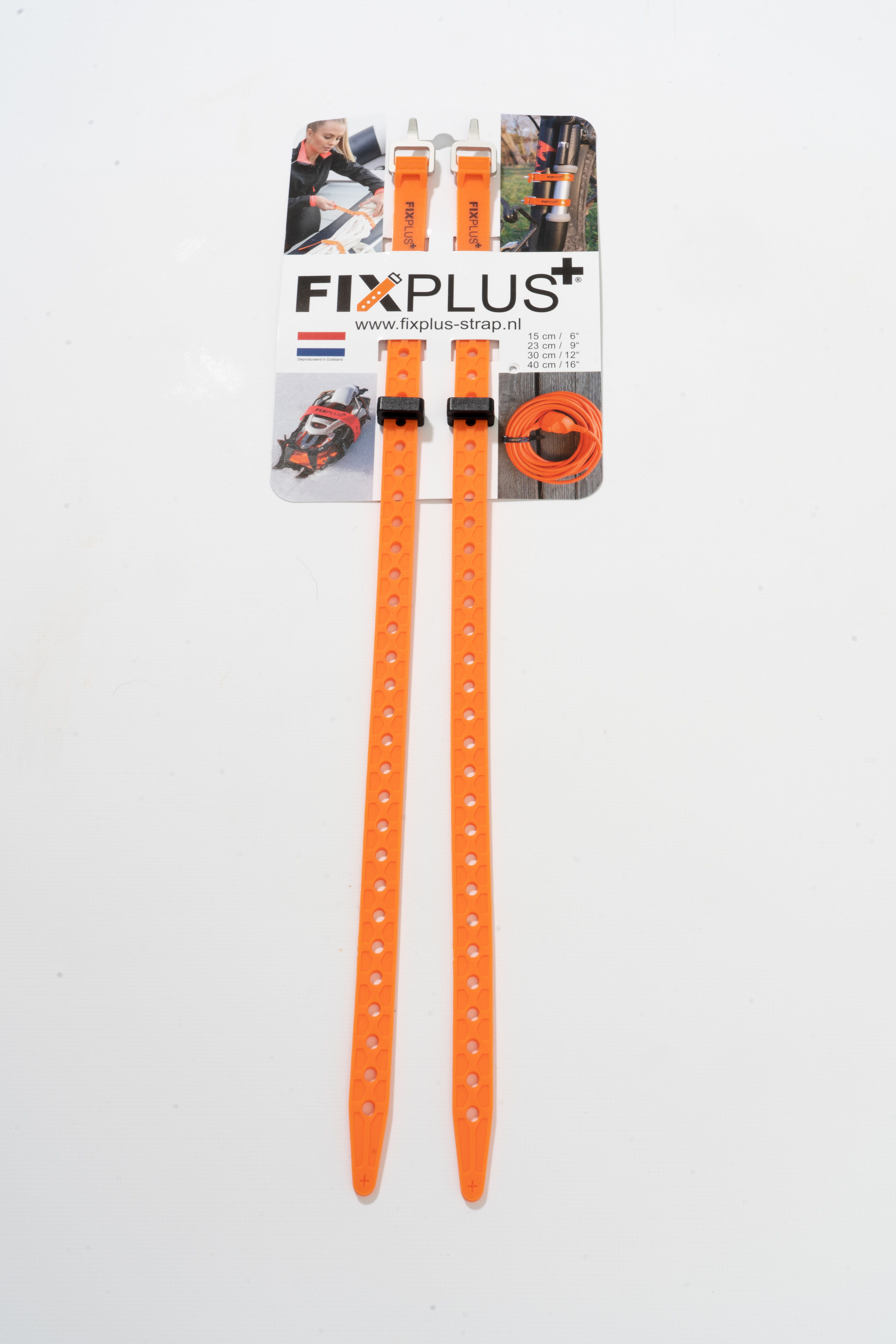 Fixplus strap set 40cm oranje